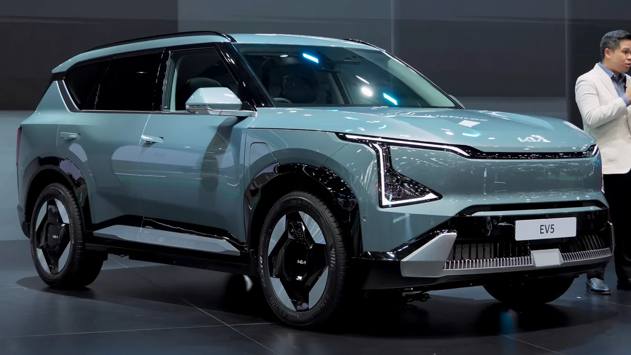 Kia EV5 — иллюстрация модели; поколение и комплектация объявления могут отличаться