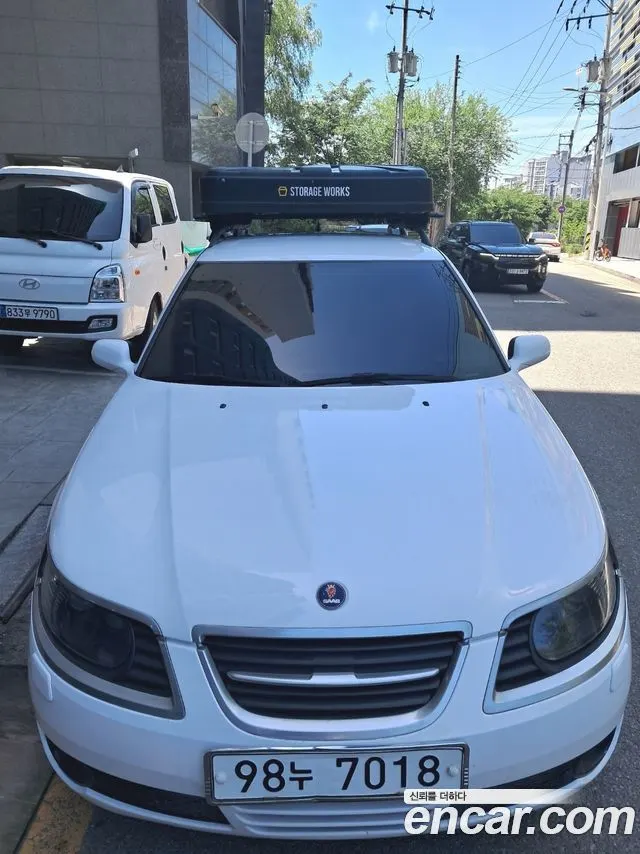 Saab 9-5 — пример автомобиля с корейского рынка; комплектация выбранного объявления может отличаться