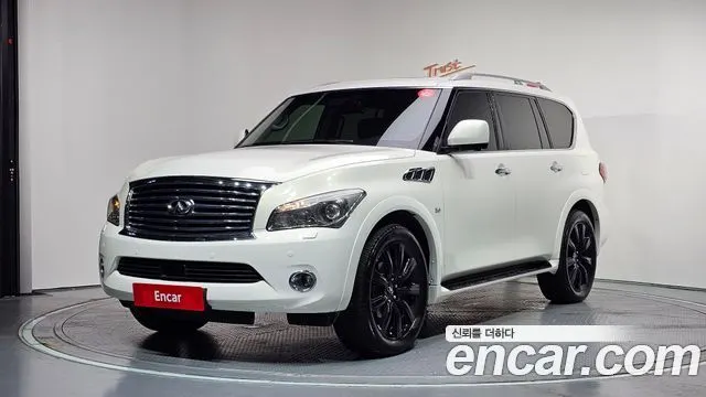 Infiniti QX80 — пример автомобиля с корейского рынка; комплектация выбранного объявления может отличаться
