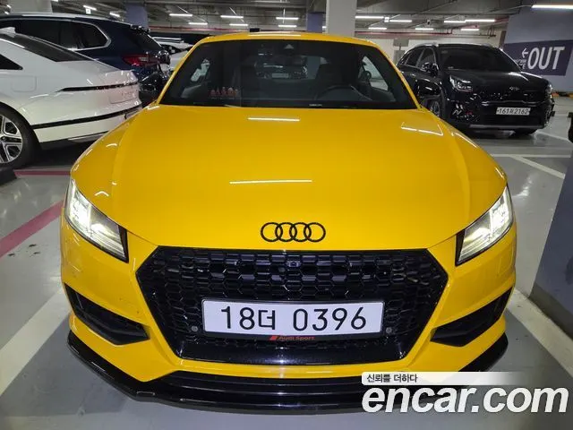 Audi TTS — пример автомобиля с корейского рынка; комплектация выбранного объявления может отличаться
